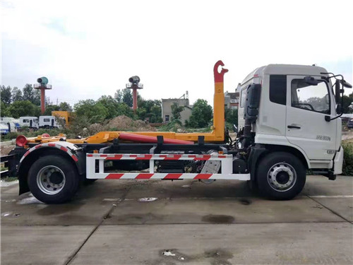 國(guó)六東風(fēng)天錦車廂可卸式垃圾車介紹