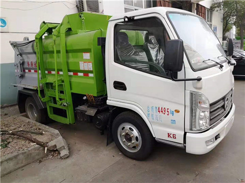 凱馬國六藍(lán)牌餐廚垃圾車，整車已做好，環(huán)保，3c齊全，上牌不超重