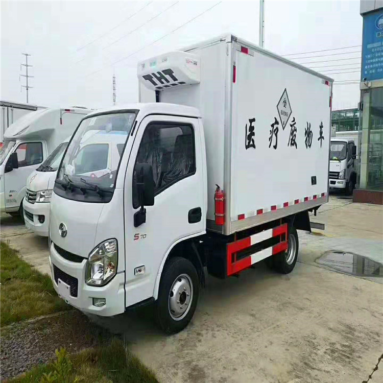 上汽躍進藍牌3.26米藍牌國六醫(yī)療廢物轉運車主要運輸感染性物質(zhì),臨床診斷樣品B類生物物質(zhì),醫(yī)院診所廢棄物,類項號:6.2