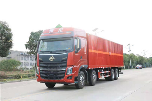 柳汽國六8×4危險品廂式車可出危險品類別  2類氣體、3類液體、7類放射性（全國獨有）、8類腐蝕性、9類雜項、另有2類倉欄式公告正在申報中