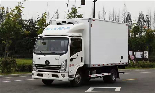 陜汽輕卡徳龍K3000國(guó)六130馬力冷藏車，藍(lán)牌不超重，現(xiàn)車多多，歡迎訂購(gòu)