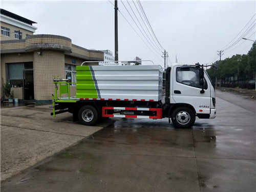 福田領航國六藍牌抑塵車5-7立方C證可開，成本投入低，回本快