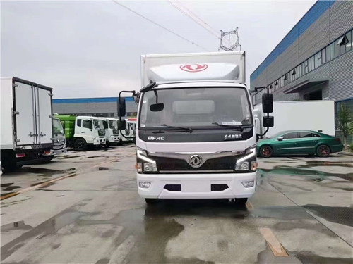 國六東風福瑞卡4.1米藍牌冷藏車，一款最便宜的冷藏車