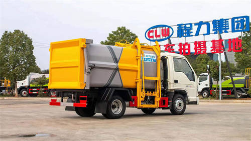 你見過藍牌側(cè)裝壓縮垃圾車嗎？