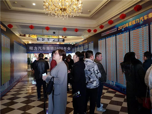 在程力公司銷(xiāo)售100強(qiáng)龍虎榜單中，這對(duì)搭檔名列前茅進(jìn)入前三甲，幸福感自豪感洋溢在臉上，情不自禁。請(qǐng)程力家人們，記住這美好的時(shí)刻。 2019年，程力新廠三期工程項(xiàng)目建設(shè)如火如荼。A8、A9車(chē)間投入使用，公司投資3000多萬(wàn)元，與武漢理工大學(xué)聯(lián)合設(shè)計(jì)開(kāi)發(fā)開(kāi)平、制罐、灑水車(chē)生產(chǎn)線，引用智能化制造技術(shù)，設(shè)計(jì)方案現(xiàn)已完成，智能化制造設(shè)備將陸續(xù)到位。程力自主品牌商用車(chē)相繼下線投放市場(chǎng)，受到廣大用戶(hù)青睞。商用車(chē)完成產(chǎn)值1.76億元、新能源汽車(chē)創(chuàng)產(chǎn)值8651萬(wàn)元。