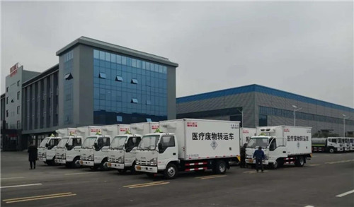 程力醫(yī)療廢物轉(zhuǎn)運車熱銷后疫情專業(yè)市場。