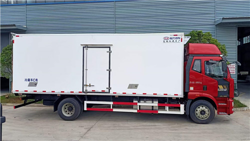 國(guó)六解放J6L精英版7.5米冷藏車，10噸國(guó)六冷藏車