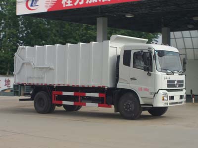 國(guó)五東風(fēng)天錦對(duì)接式垃圾車