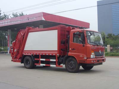 國(guó)五東風(fēng)壓縮式垃圾車