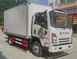 程力威牌廂長4米廂式運輸車