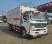國(guó)五福田歐馬可危險(xiǎn)物品廂式運(yùn)輸車(chē) 